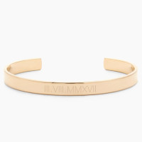 Roman Numeral Cuff Bracelet Bangle